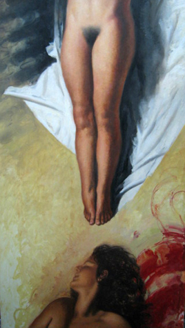 legs above head below 2006 oil on canvas 83 x 48 web.jpg